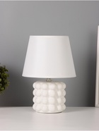 Лампа настольная RISALUX «Бабл», 40 Вт, Е14, белый, 12×12×27 см - Фото 1