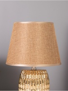 Лампа настольная RISALUX «Рябь», 40 Вт, Е14, золото, 19×19×27 см 10767557