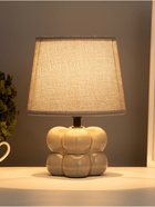 Лампа настольная RISALUX «Бабл», 40 Вт, Е14, серый, 18×18×26 см - Фото 2