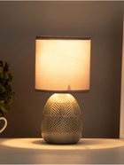 Лампа настольная RISALUX «Ретушь», 40 Вт, Е14, серый, 12×12×24 см - фото 33753883 Лампа настольная RISALUX «Ретушь», 40 Вт, Е14, серый, 12×12×24 см - фото 33753883