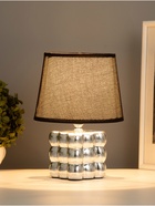 Лампа настольная RISALUX «Бабл», 40 Вт, Е14, серебро, 17×17×24 см 10767564