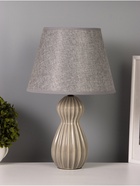 Лампа настольная RISALUX «Поэзия», 40 Вт, Е14, серый, 24×24×38 см - Фото 1