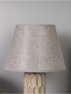 Лампа настольная RISALUX «Лирика», 40 Вт, Е14, серый, 24×24×38 см - Фото 3