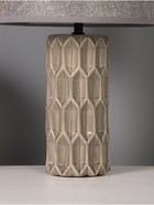 Лампа настольная RISALUX «Лирика», 40 Вт, Е14, серый, 24×24×38 см - Фото 4