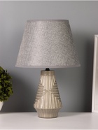 Лампа настольная RISALUX «Вдохновение», 40 Вт, Е14, серый, 24×24×38 см - Фото 1