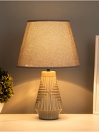 Лампа настольная RISALUX «Вдохновение», 40 Вт, Е14, серый, 24×24×38 см - Фото 2