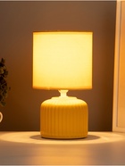 Лампа настольная RISALUX «Муза», 40 Вт, Е14, желтый, 13×13×23 см - Фото 2