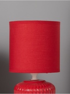 Лампа настольная RISALUX «Муза», 40 Вт, Е14, красный, 13×13×23 см - Фото 3