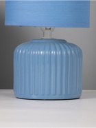 Лампа настольная RISALUX «Муза», 40 Вт, Е14, синий, 13×13×23 см - Фото 4