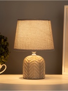 Лампа настольная RISALUX «Пегас», 40 Вт, Е14, серый, 16×16×25 см - Фото 2