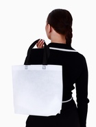 Пакет с петлевой ручкой, сумка - шопер «Эко», 38×32×10 см, белый - Фото 3