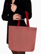 Пакет с петлевой ручкой, сумка - шопер «Эко», 38×32×10 см, розовый - Фото 4