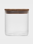 Банка для сыпучих BellaTenero «Эко. Квадрат». 800 мл, 10×10 см с бамбуковой крышкой, стекло, прозрачная - Фото 3