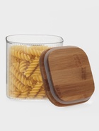 Банка для сыпучих BellaTenero «Эко. Квадрат». 800 мл, 10×10 см с бамбуковой крышкой, стекло, прозрачная - Фото 4