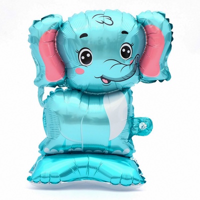 Воздушный шар фольгированный 22" «Слонёнок», под воздух