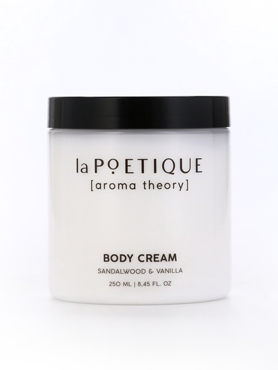 Крем для рук и тела парфюмированный laPOETIQUE, 250 мл, аромат сандал и ваниль