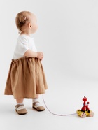 Платье Крошка Я Муслин, рост 74-80, бежевое 10788082