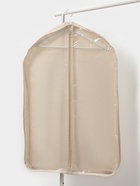 Чехол для одежды LaDо́m на молнии, 90×60 см, бежевый, материал батист - Фото 2