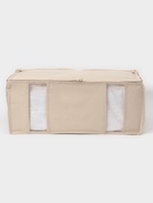 Кофр для хранения вещей LaDо́m, 60×40×22 см, набор 2 шт., материал батист, бежевый - Фото 3