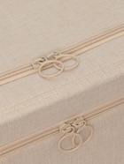 Кофр для хранения вещей LaDо́m, размеры 50×40×33 см, бежевый, материал батист - Фото 3