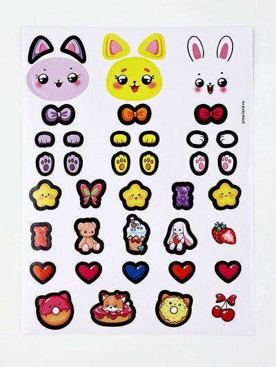 Набор для украшения яиц «Милаши», на пасху, 25×15 см