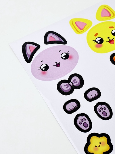 Набор для украшения яиц «Милаши», на пасху, 25×15 см