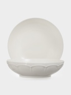 Тарелки глубокие WY Renessans, набор 2 шт., 850 мл, d=20 см, фарфор, белые - Фото 2