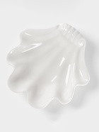 Блюдо для подачи ракушка Доляна White Label, 21.5×21×5.5 см, фарфор, белое - Фото 4