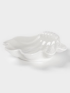 Блюдо для подачи ракушка Доляна White Label, 21.5×21×5.5 см, фарфор, белое - Фото 5