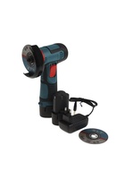 Аккумуляторная УШМ ТУНДРА, 12 В, 2×1.3 Ач, 75×10 мм, 20 000 об/мин - Фото 1