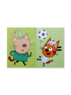 Книжка «Аппликации наклейками», А5, 12 стр., Три кота - Фото 7