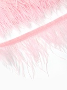 Перья декоративные на ленте, розовые, 10 м ± 0.5 м, шир 8-10 см 10860109