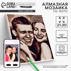УЦЕНКА Алмазная мозаика по фото, на раме А4, полное заполнение, Vintage - Фото 1