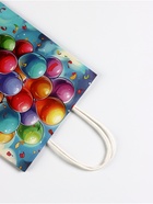 Пакет подарочный крафт «Воздушные шарики», 18×8×25 см - Фото 4