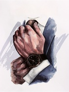 Пакет подарочный крафт «Джентльмен», 25×12×32 см - Фото 3