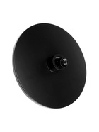 УЦЕНКА Набор леек для душа ZEIN Z3553, верх. на шарнире d=22 см, ручн. 5 реж. d=12 см, черный - Фото 3