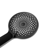 УЦЕНКА Набор леек для душа ZEIN Z3553, верх. на шарнире d=22 см, ручн. 5 реж. d=12 см, черный - Фото 6