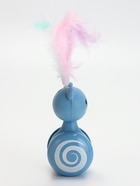 Игрушка-неваляшка с пером, 11×6 см, с местом под лакомство, пластик, цвет МИКС - Фото 3