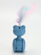 Игрушка-неваляшка с пером, 11×6 см, с местом под лакомство, пластик, цвет МИКС - Фото 4