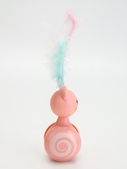 Игрушка-неваляшка с пером, 11×6 см, с местом под лакомство, пластик, цвет МИКС - Фото 5