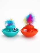 Игрушка-неваляшка с пером, 12.3×6 см, цвет МИКС - Фото 5