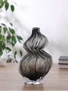 Ваза для цветов «Одри», d=2.5 см, 26×12.5 см, стекло, чёрная 10697685