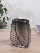 Ваза «Эдисон стиль», d=10×6 см, 20.5×14, стекло, чёрная 10697689