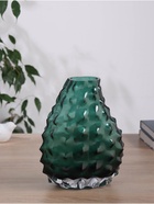 Ваза для цветов «Шерил галант», d=7×5 см, 22×17 см, стекло, зелёная - Фото 1