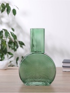 Ваза «Эйверис», d=6 см, 24×15.5 см, стекло, зелёная - Фото 1