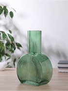 Ваза «Эйверис», d=6 см, 24×15.5 см, стекло, зелёная - Фото 2