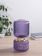 Ваза «Мона» d=7 см, 27×11 см, стекло, сиреневая - фото 33515916