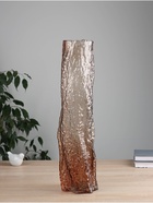 Ваза напольная «Кимберли», 50×10.5 см, стекло, коричневая - Фото 2
