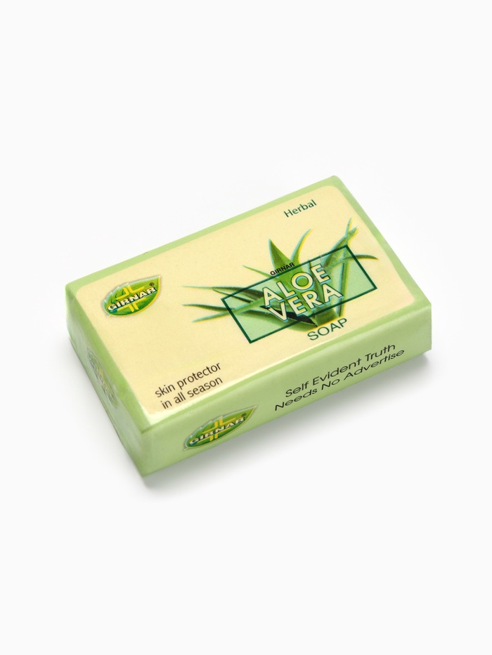 Туалетное мыло алоэ-вера, 4 шт. по 75 г - Фото 1