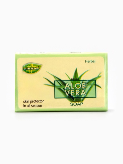 Туалетное мыло алоэ-вера, 4 шт по 125 г.